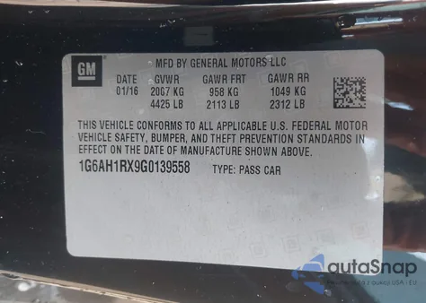 2016 Cadillac Ats Luxury Collection from USA, damaged, VIN 1G6AH1RX9G0139558